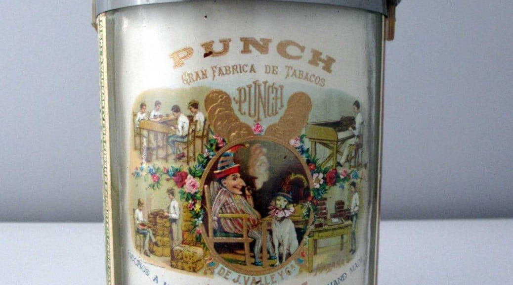 Punch Presidentes glass jar