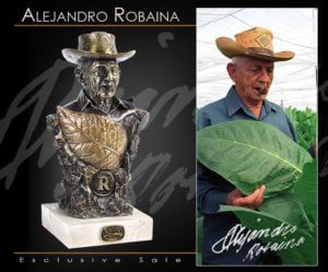 Buste en bronze d'Alejandro ROBAINA